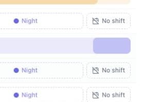 Magnified overnight shift continuing into the next day